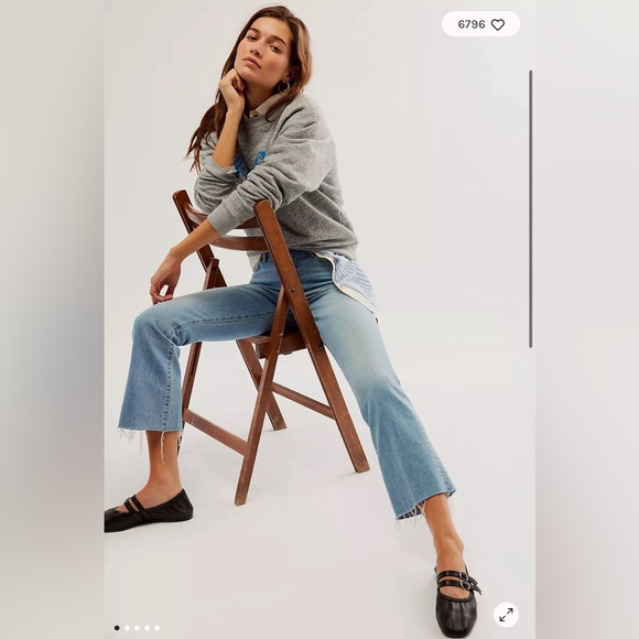 Free People Gemini Ballet Flats, Sz 6 NIB - Picture 6 of 12